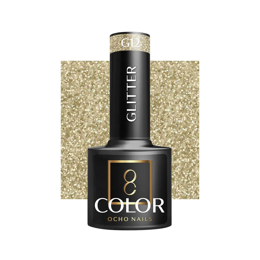 OCHO NAILS Hybrid-Nagellack glitter G13 -5 g - Nagellack
