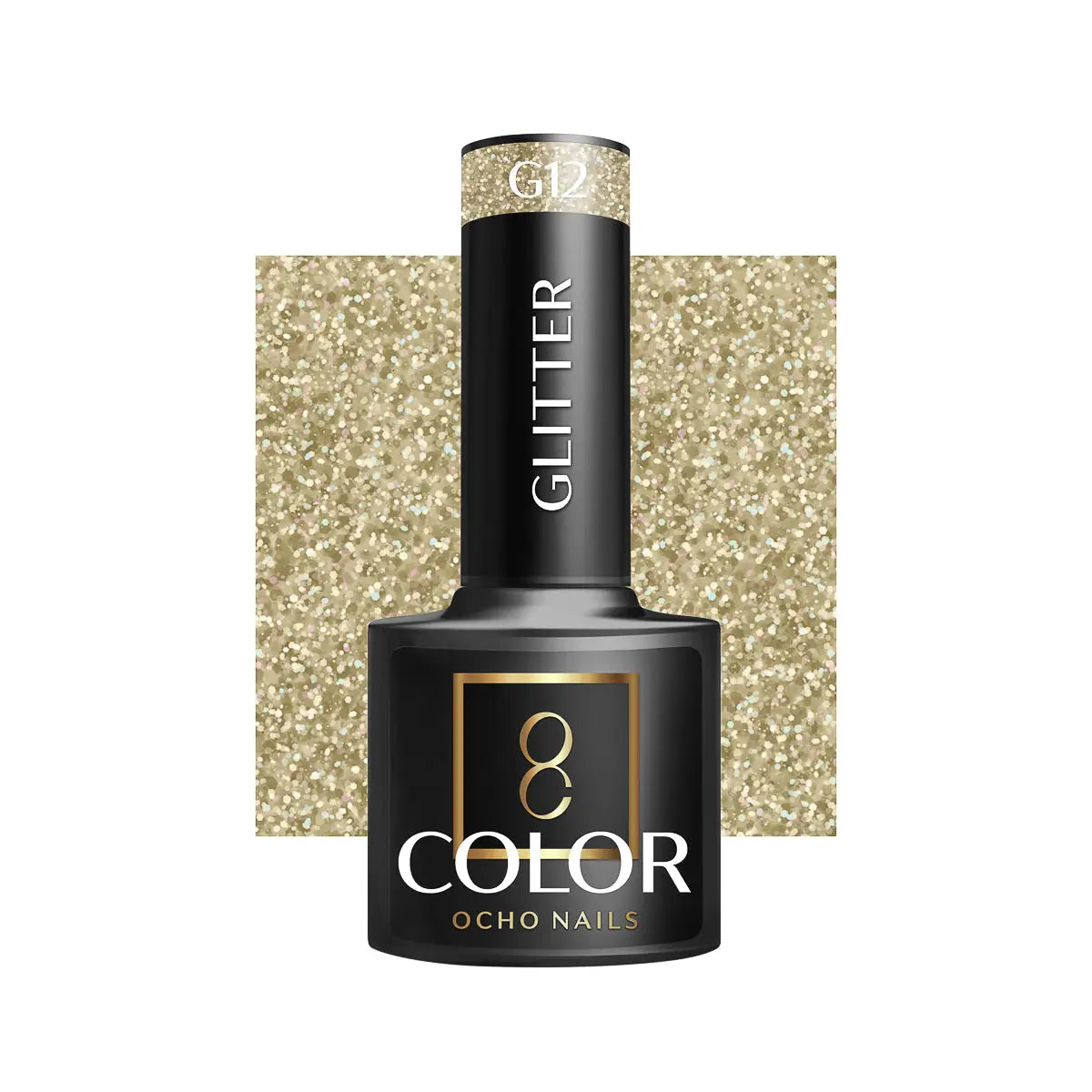 OCHO NAILS Hybrid-Nagellack glitter G13 -5 g - Nagellack