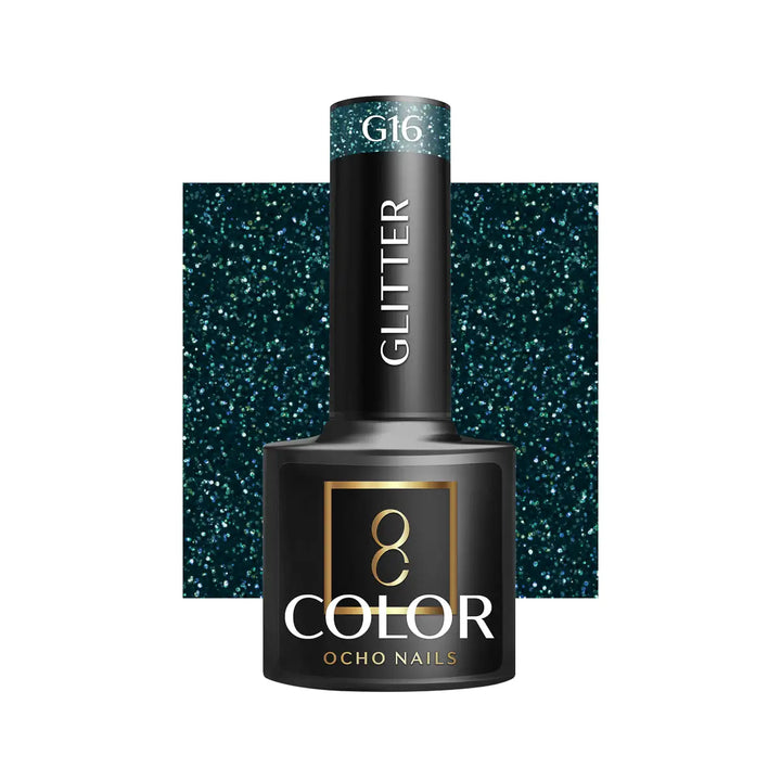 OCHO NAILS Hybrid-Nagellack glitter G16 -5 g - Nagellack