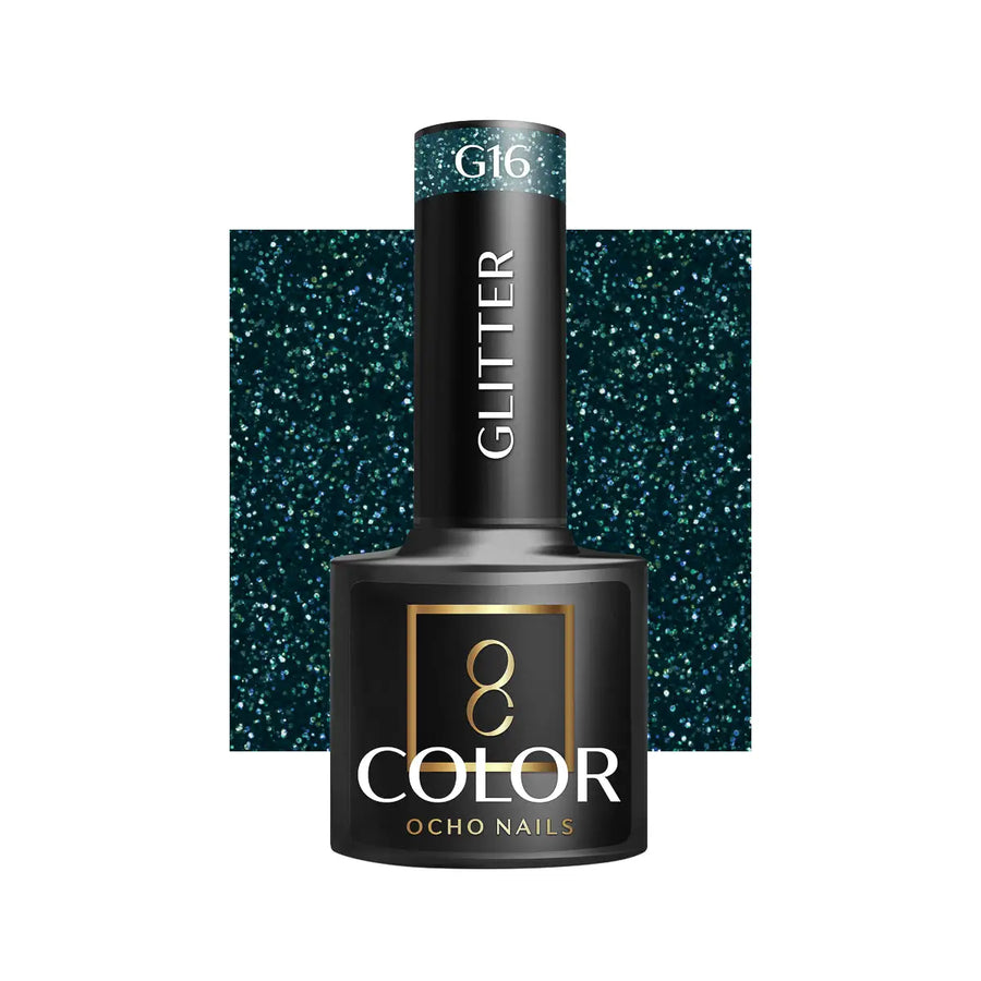 OCHO NAILS Hybrid-Nagellack glitter G16 -5 g - Nagellack