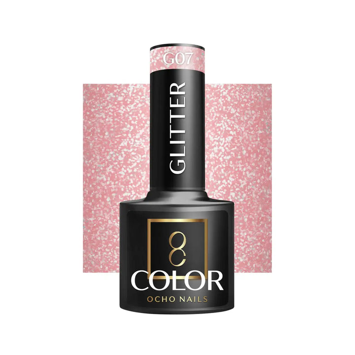 OCHO NAILS Hybrid-Nagellack glitzer G07 -5 g - Nagellack