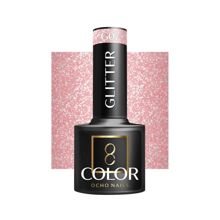 OCHO NAILS Hybrid-Nagellack glitzer G07 -5 g - Nagellack