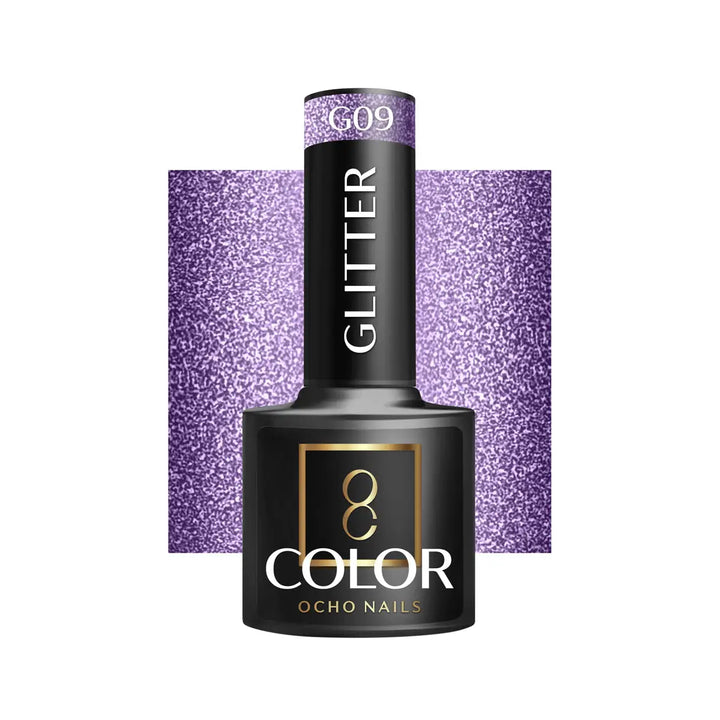 OCHO NAILS Hybrid-Nagellack glitzer G09 -5 g - Nagellack