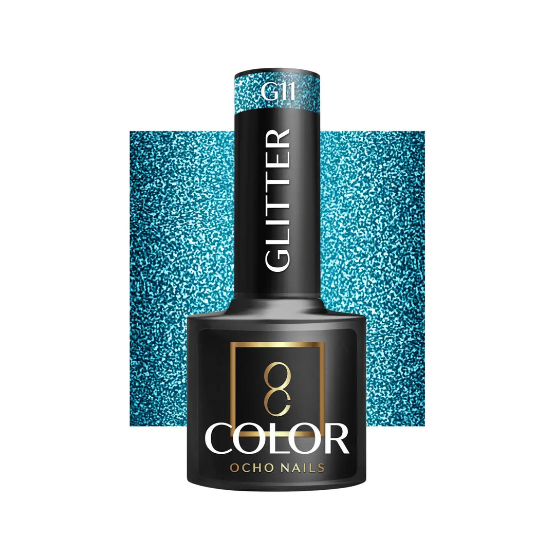 OCHO NAILS Hybrid-Nagellack glitzer G11 -5 g - Nagellack
