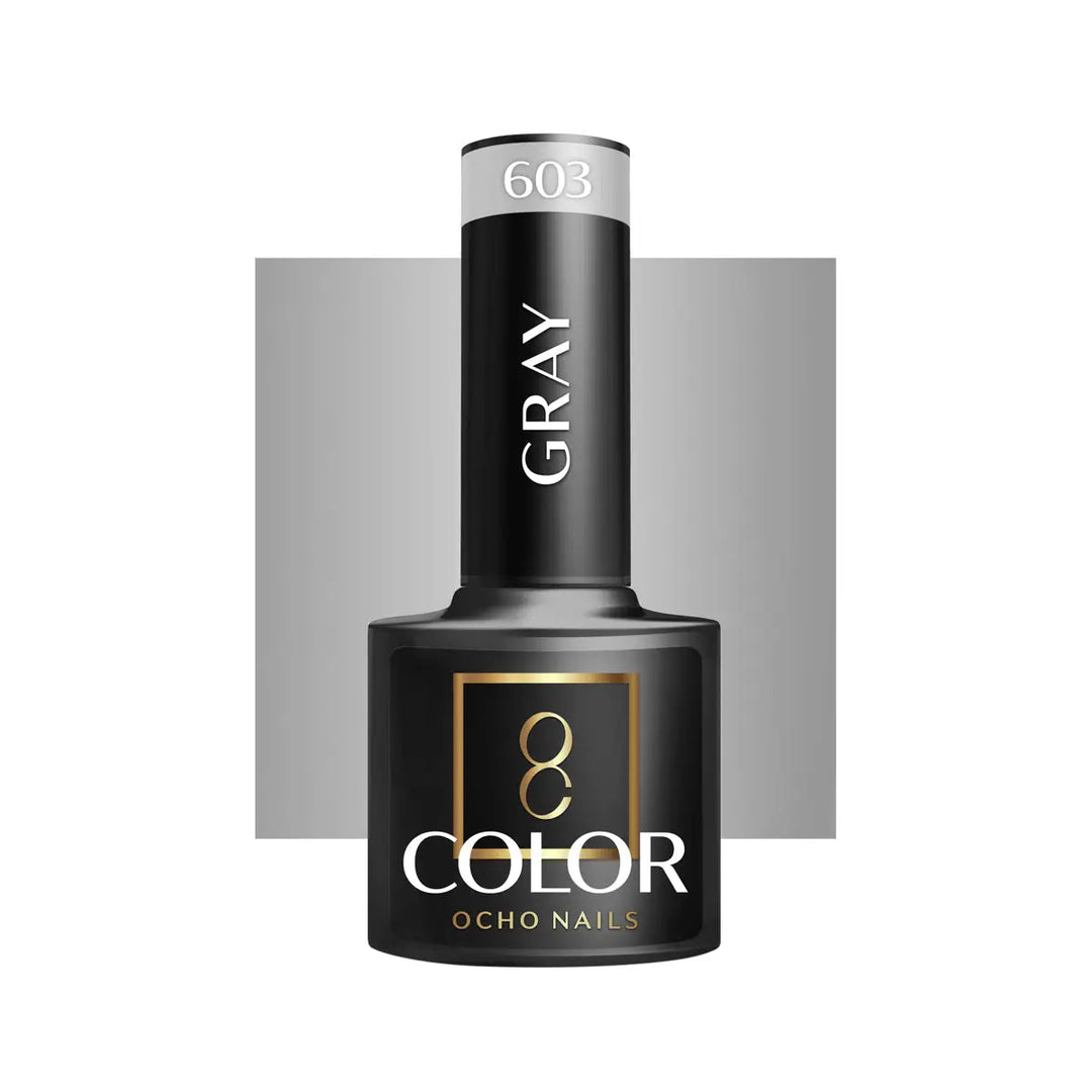 OCHO NAILS Hybrid-Nagellack grau 603 -5 g - Nagellack