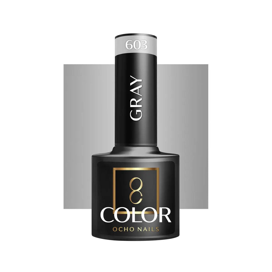 OCHO NAILS Hybrid-Nagellack grau 603 -5 g - Nagellack