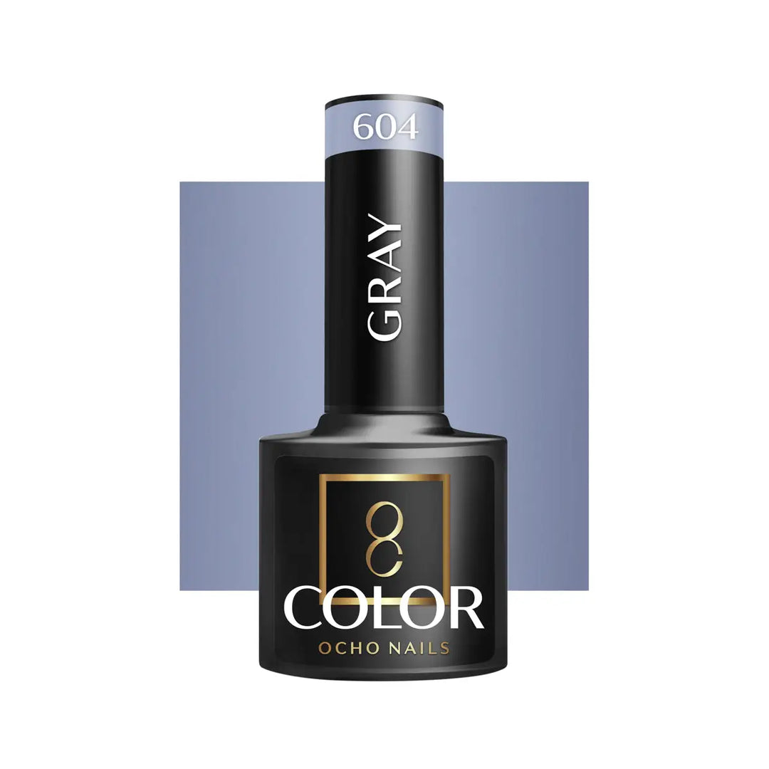 OCHO NAILS Hybrid-Nagellack grau 604 -5 g - Nagellack