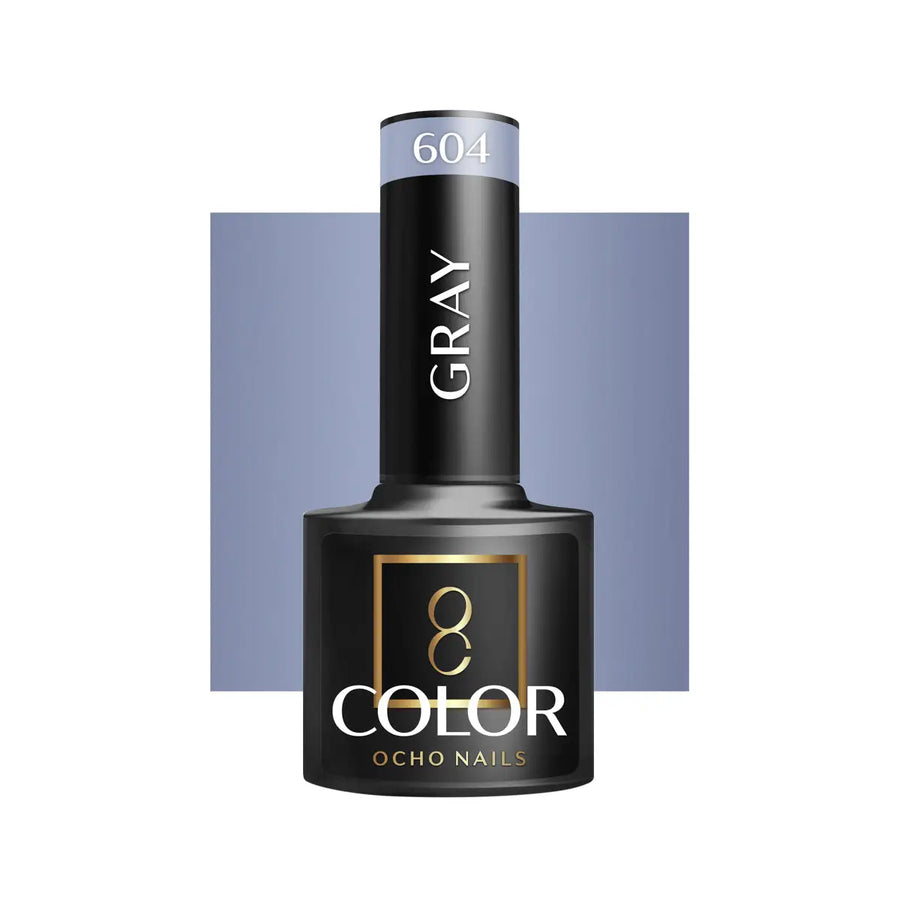 OCHO NAILS Hybrid-Nagellack grau 604 -5 g - Nagellack