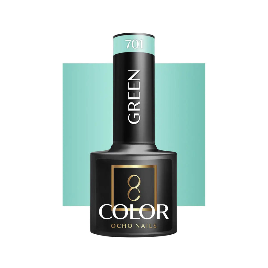 OCHO NAILS Hybrid-Nagellack grün 701 -5 g - Nagellack