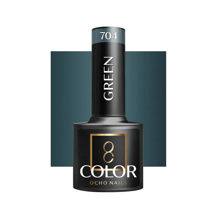 OCHO NAILS Hybrid-Nagellack grün 704 -5 g - Nagellack