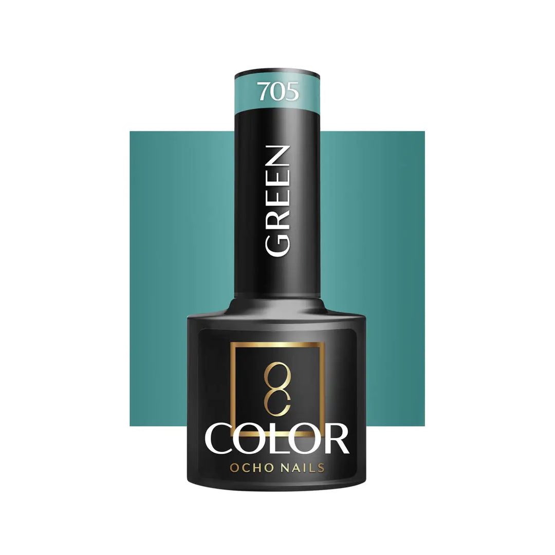OCHO NAILS Hybrid-Nagellack grün 705 -5 g - Nagellack