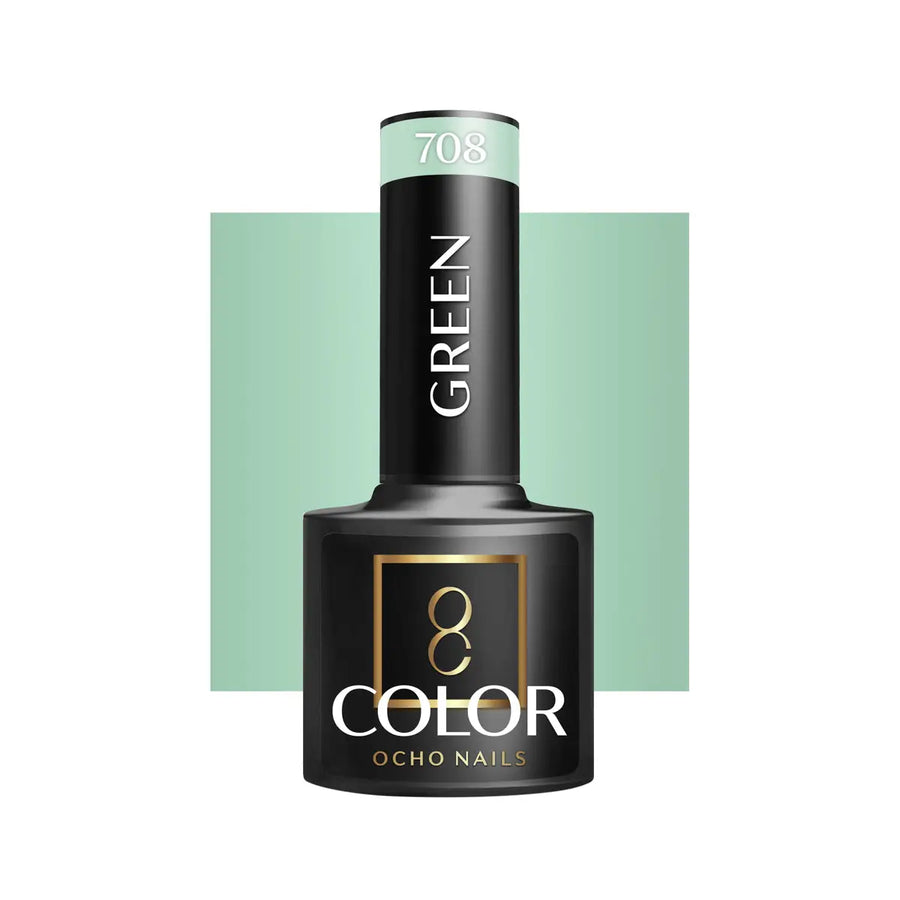 OCHO NAILS Hybrid-Nagellack grün 708 -5 g - Nagellack