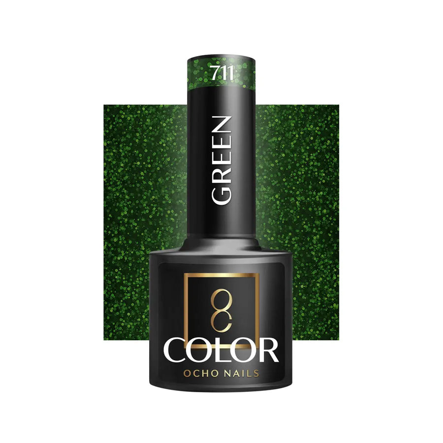 OCHO NAILS Hybrid-Nagellack grün 711 -5 g - Nagellack
