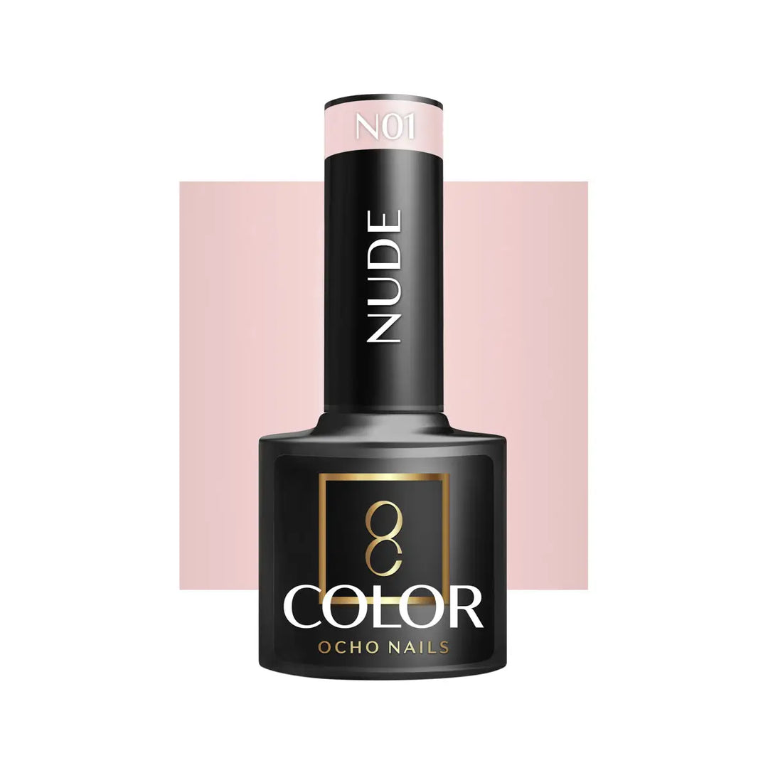 OCHO NAILS Hybrid-Nagellack nude N01 -5 g - Nagellack
