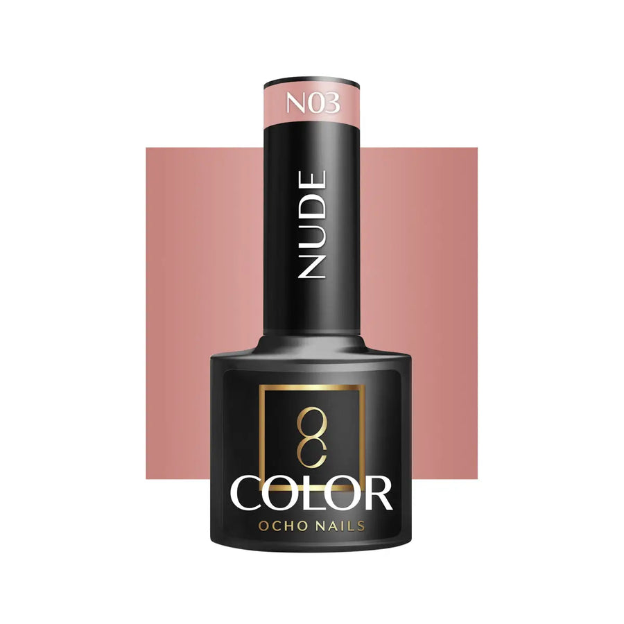 OCHO NAILS Hybrid-Nagellack nude N03 -5 g - Nagellack