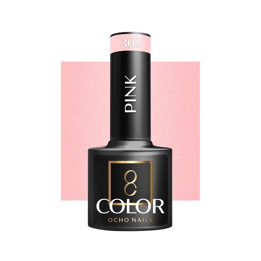 OCHO NAILS Hybrid-Nagellack pink 302 -5 g - Nagellack