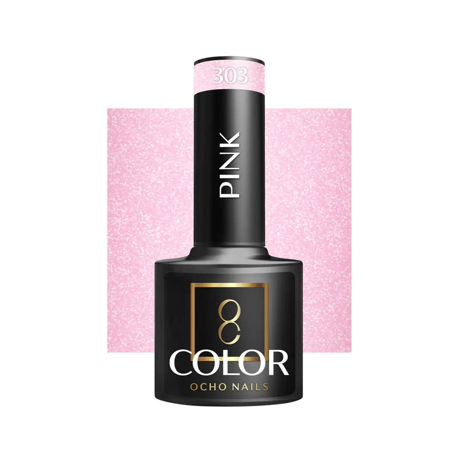OCHO NAILS Hybrid-Nagellack pink 303 -5 g - Nagellack
