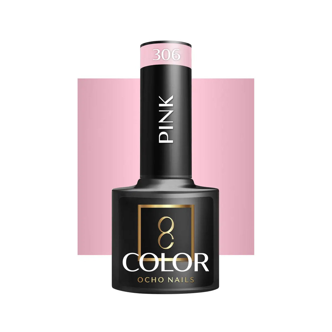 OCHO NAILS Hybrid-Nagellack pink 306 -5 g - Nagellack