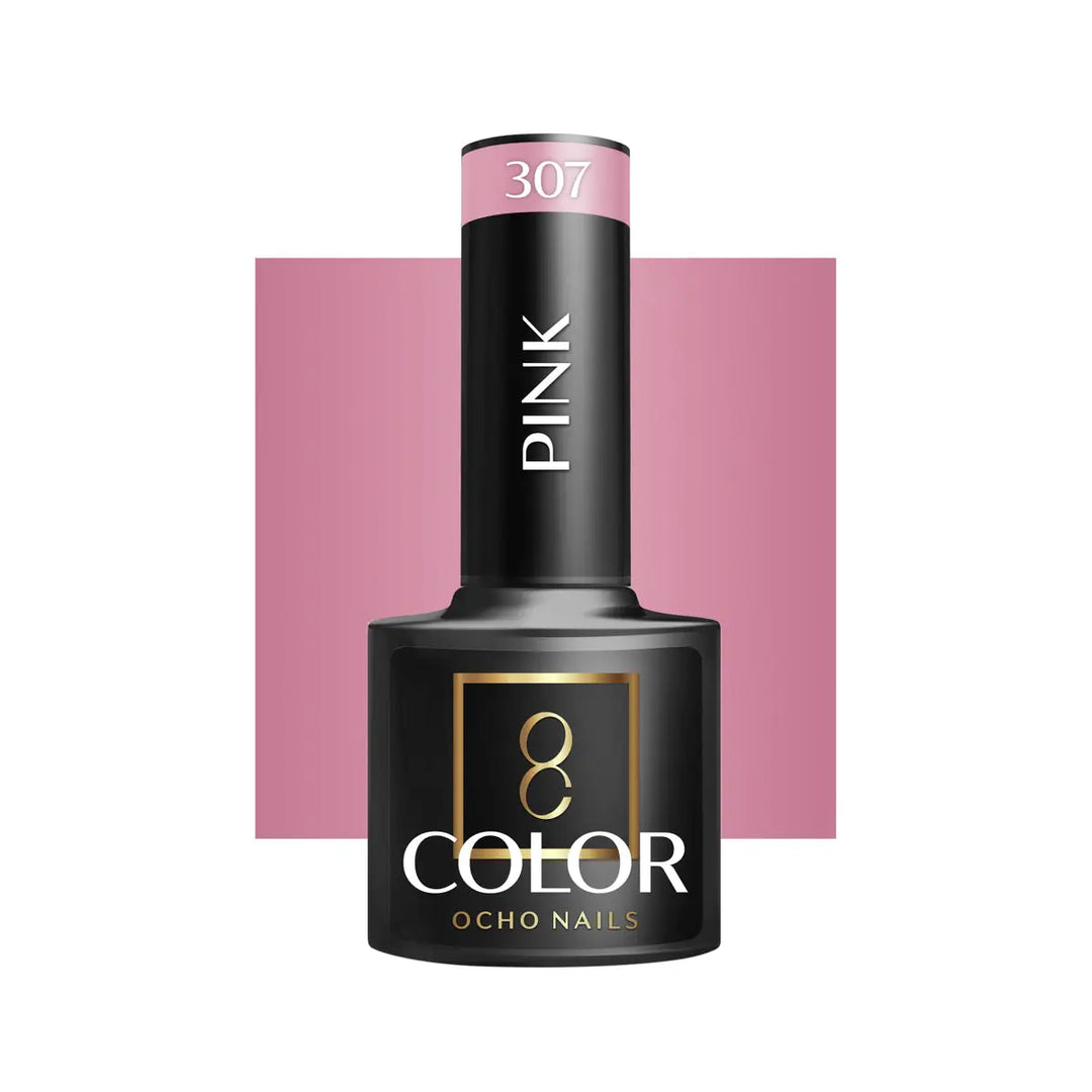 OCHO NAILS Hybrid-Nagellack pink 307 -5 g - Nagellack