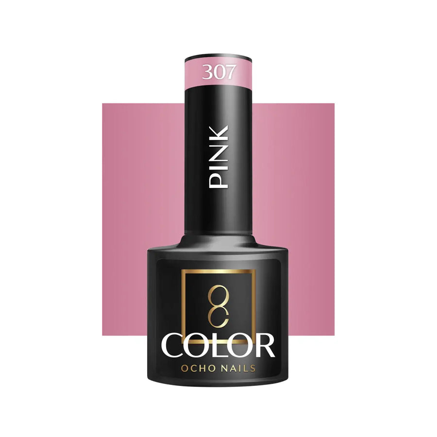 OCHO NAILS Hybrid-Nagellack pink 307 -5 g - Nagellack