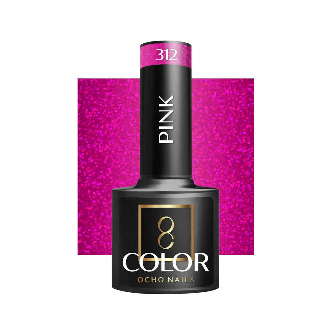 OCHO NAILS Hybrid-Nagellack pink 312 -5 g - Nagellack