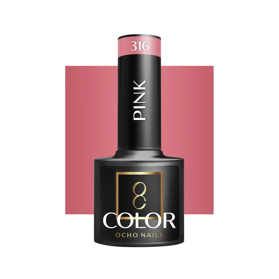 OCHO NAILS Hybrid-Nagellack pink 316 -5 g - Nagellack