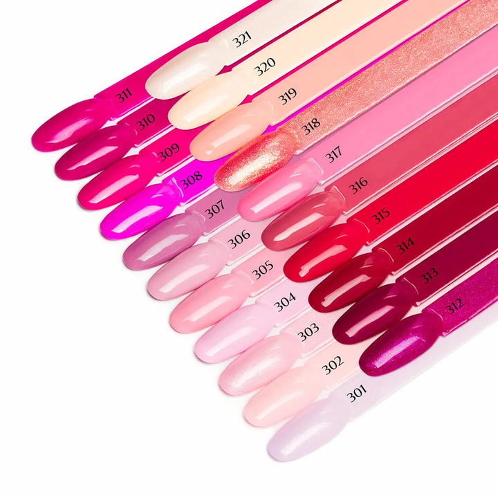 OCHO NAILS Hybrid-Nagellack pink 317 -5 g - Nagellack