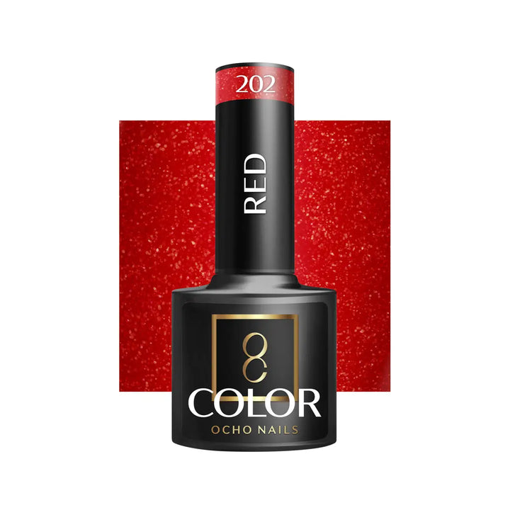 OCHO NAILS Hybrid-Nagellack rot 202 -5 g - Nagellack