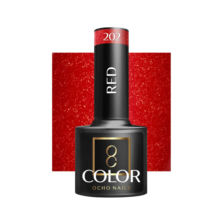 OCHO NAILS Hybrid-Nagellack rot 202 -5 g - Nagellack