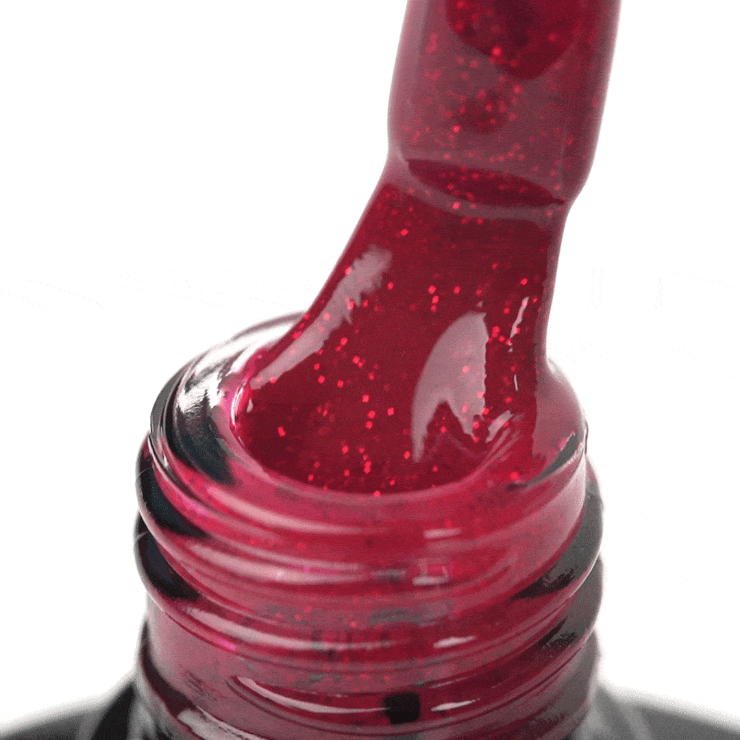 OCHO NAILS Hybrid-Nagellack rot 206 -5 g - Nagellack
