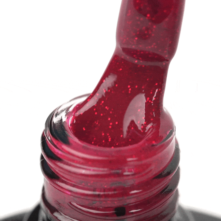 OCHO NAILS Hybrid-Nagellack rot 206 -5 g - Nagellack