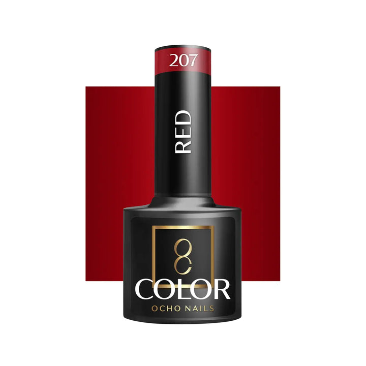 OCHO NAILS Hybrid-Nagellack rot 207 -5 g - Nagellack