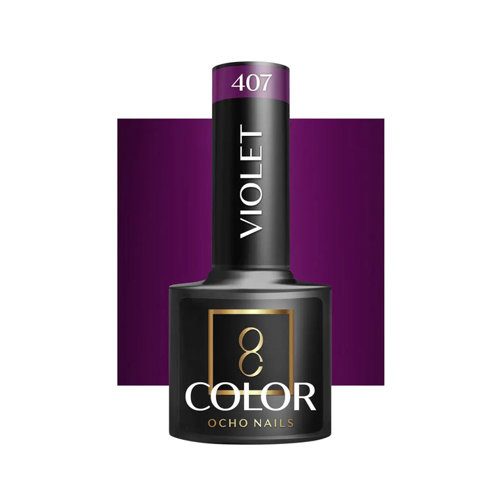 OCHO NAILS Hybrid-Nagellack violet 407 -5 g - Nagellack