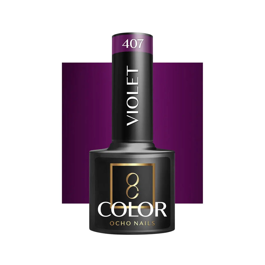 OCHO NAILS Hybrid-Nagellack violet 407 -5 g - Nagellack