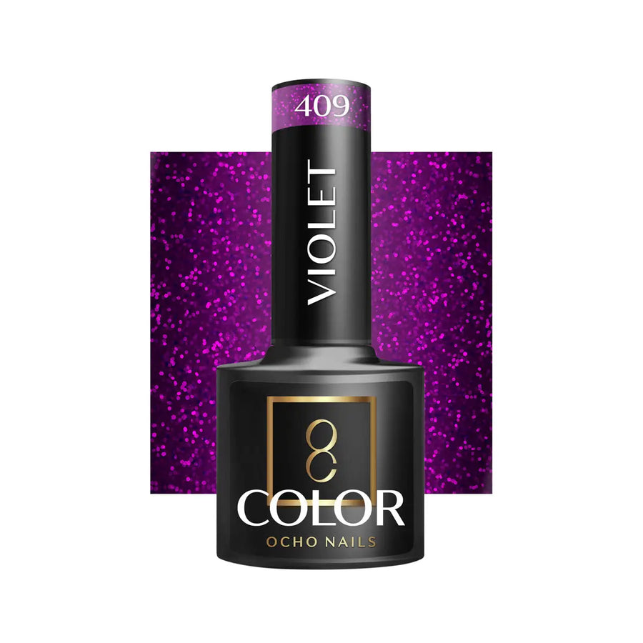 OCHO NAILS Hybrid-Nagellack violet 409 -5 g - Nagellack