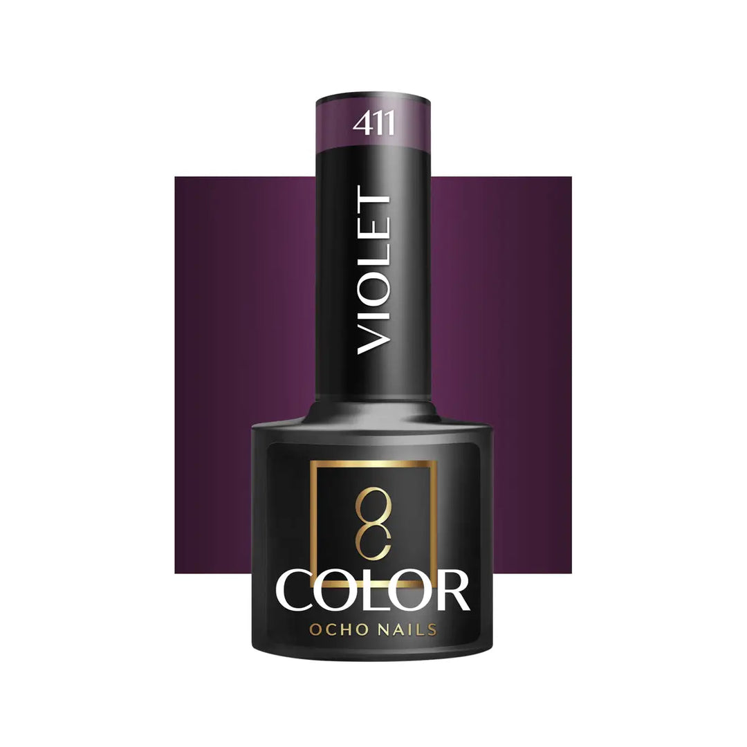 OCHO NAILS Hybrid-Nagellack violet 411 -5 g - Nagellack