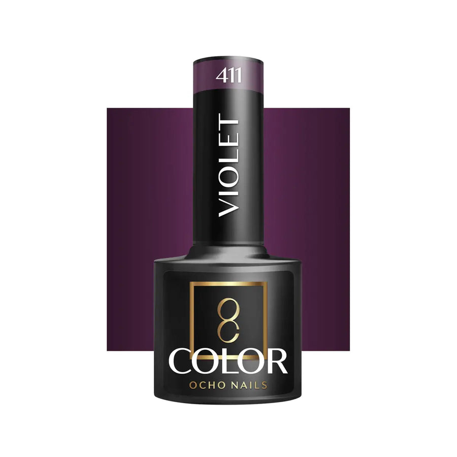 OCHO NAILS Hybrid-Nagellack violet 411 -5 g - Nagellack