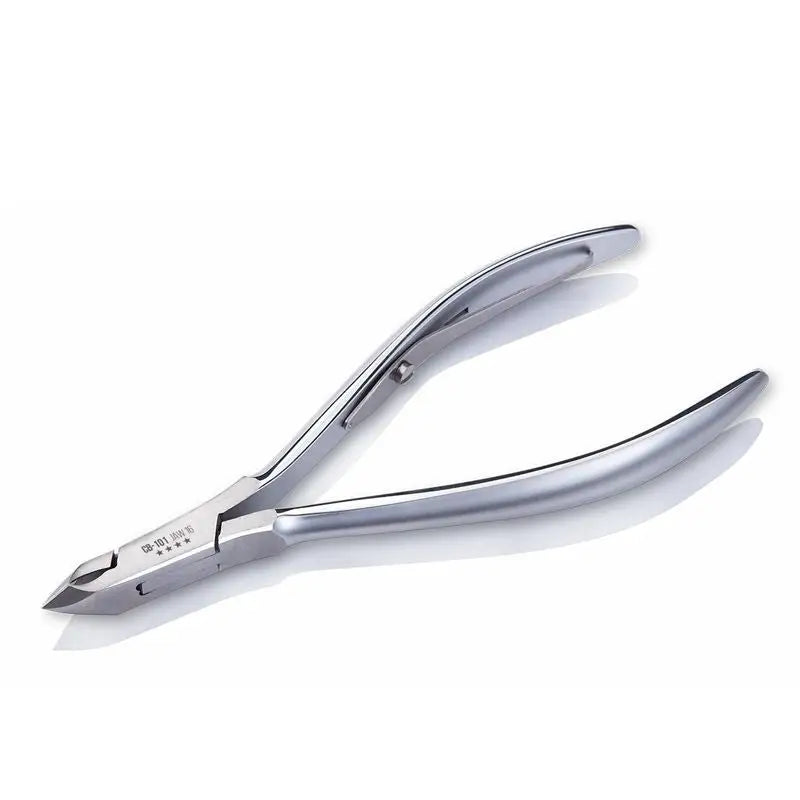 Glatte metallische Nagelhautschneider Omi Pro-Line Nagelzange CB-101 mit Box-Gelenk
