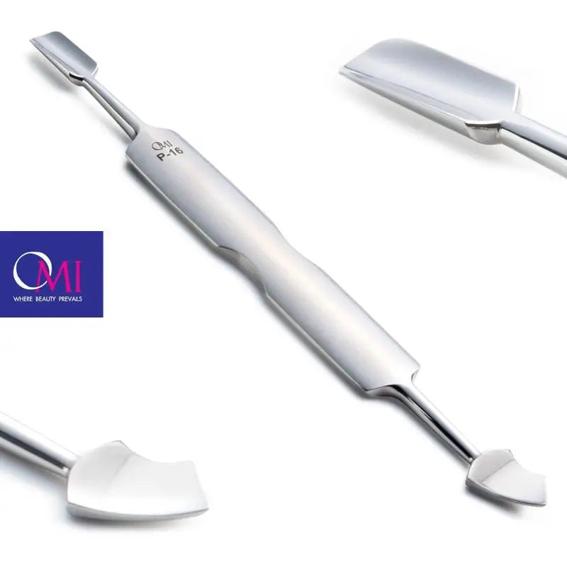 Omi pro-line Nagelhautschieber doppelseitiger Metallcuticle Pusher