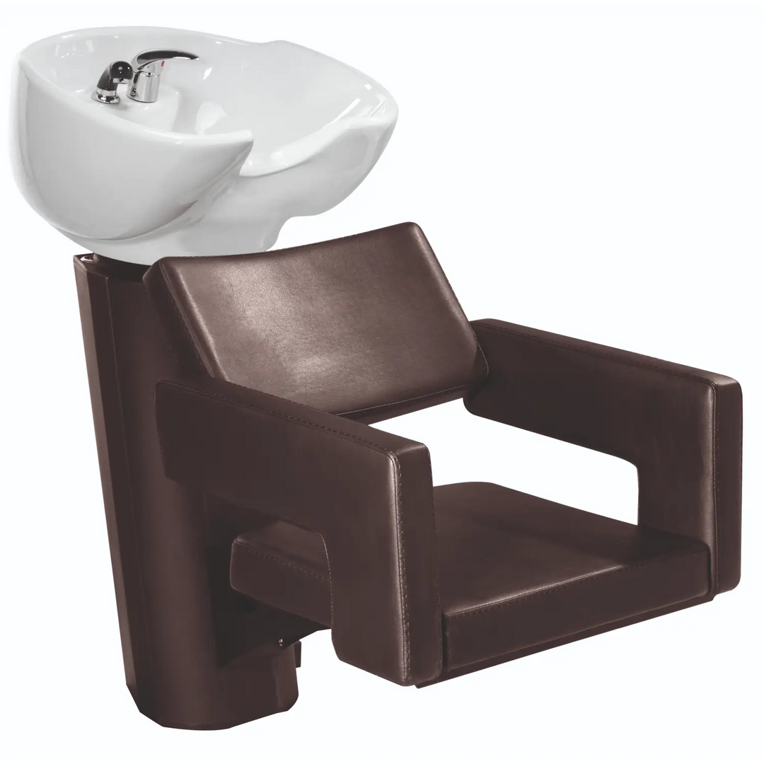 Original Best Buy Odeon Comprehensive Waschbecken Braun - Friseur-Waschbecken