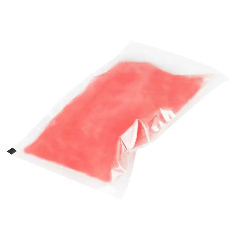 Versiegelte Tüte mit rosa Flüssigkeit für Paraffin Pfirsich 120g