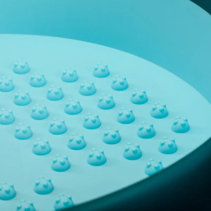Pedikürschüssel Falten Blau - Pedikürschüssel