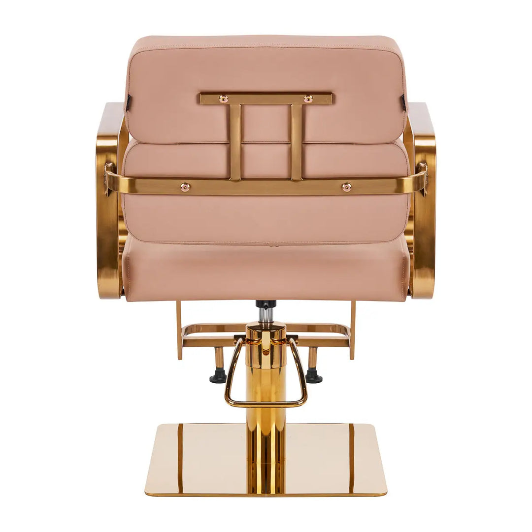 Porto-GM Friseurstuhl beige