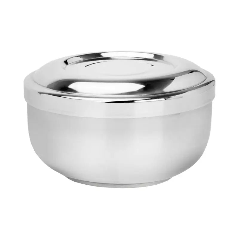 Rasierschale H-24 Edelstahl mit Deckel - Rasierschale