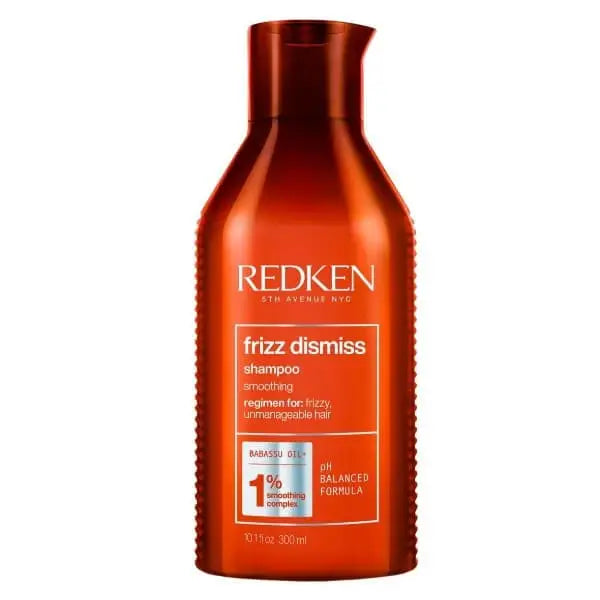Redken Frizz Dismiss Shampoo Flasche gegen Frizz für glattes Haar