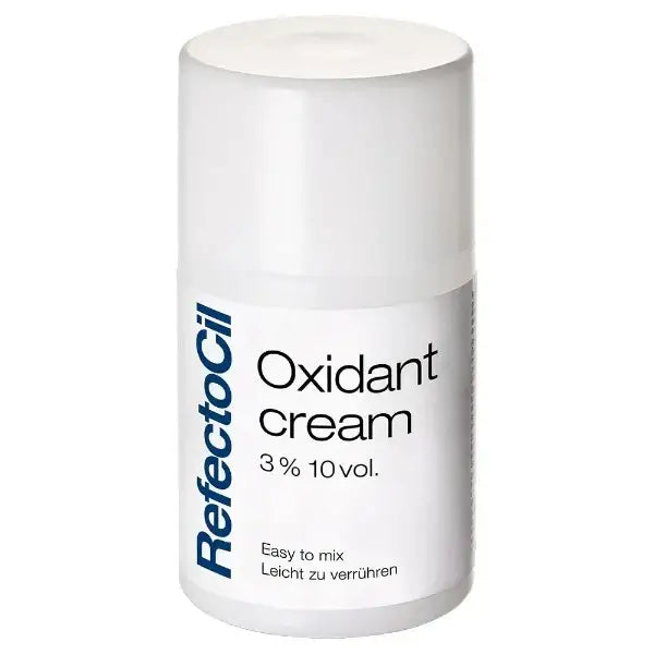 Weiße RefectoCil Oxidant Creme Flasche für RefectoCil Oxidant Cream 3%