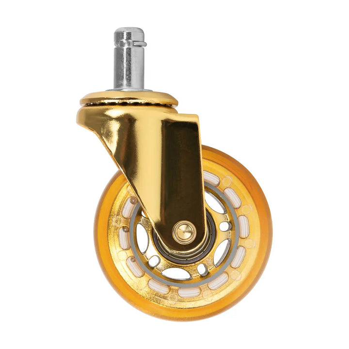 Roll Speed Hockerring Gold Push-In Set mit 5 Stück - Hockerrollen