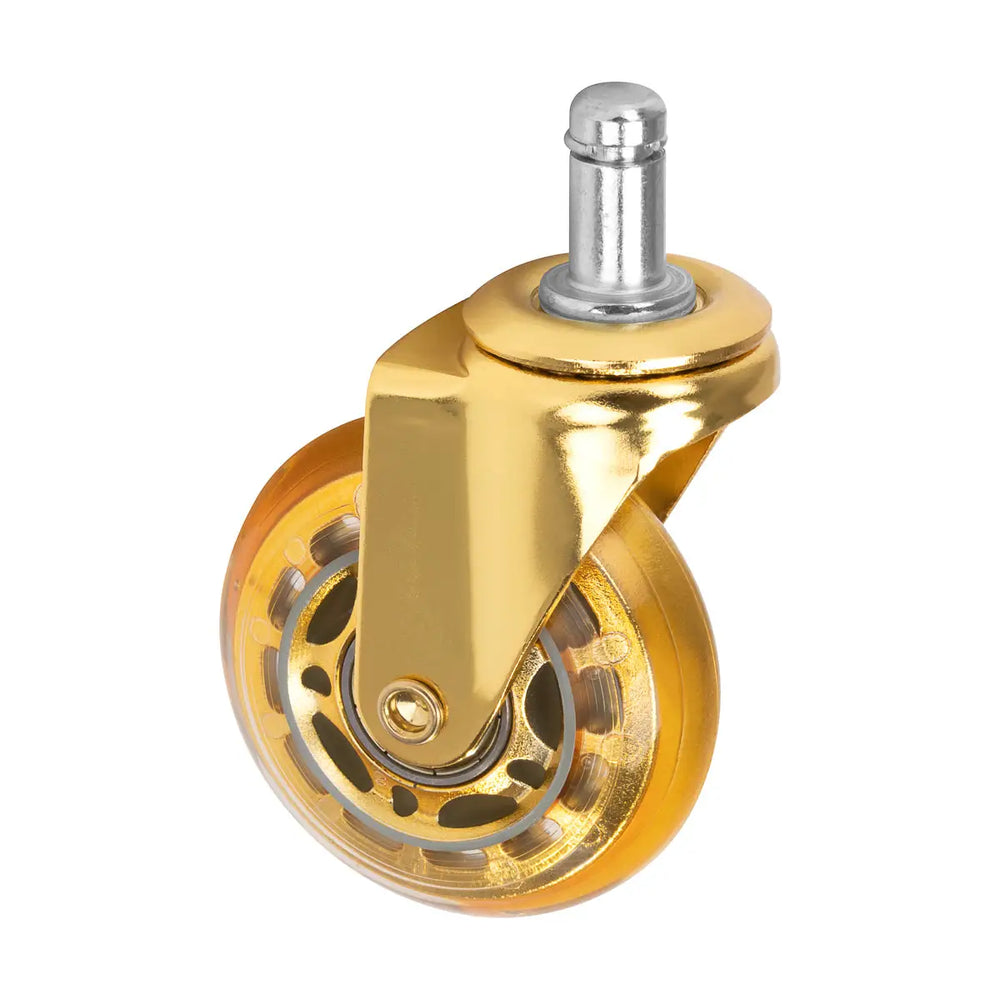 Roll Speed Hockerring Gold Push-In Set mit 5 Stück - Hockerrollen