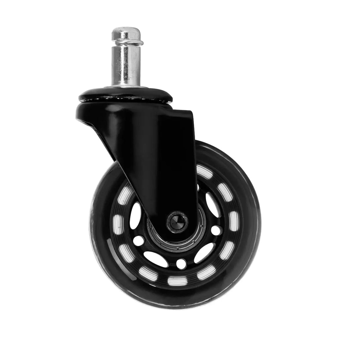Roll Speed Push-in Hockerrad 5er-Set Schwarz - Push-In Hockerrad