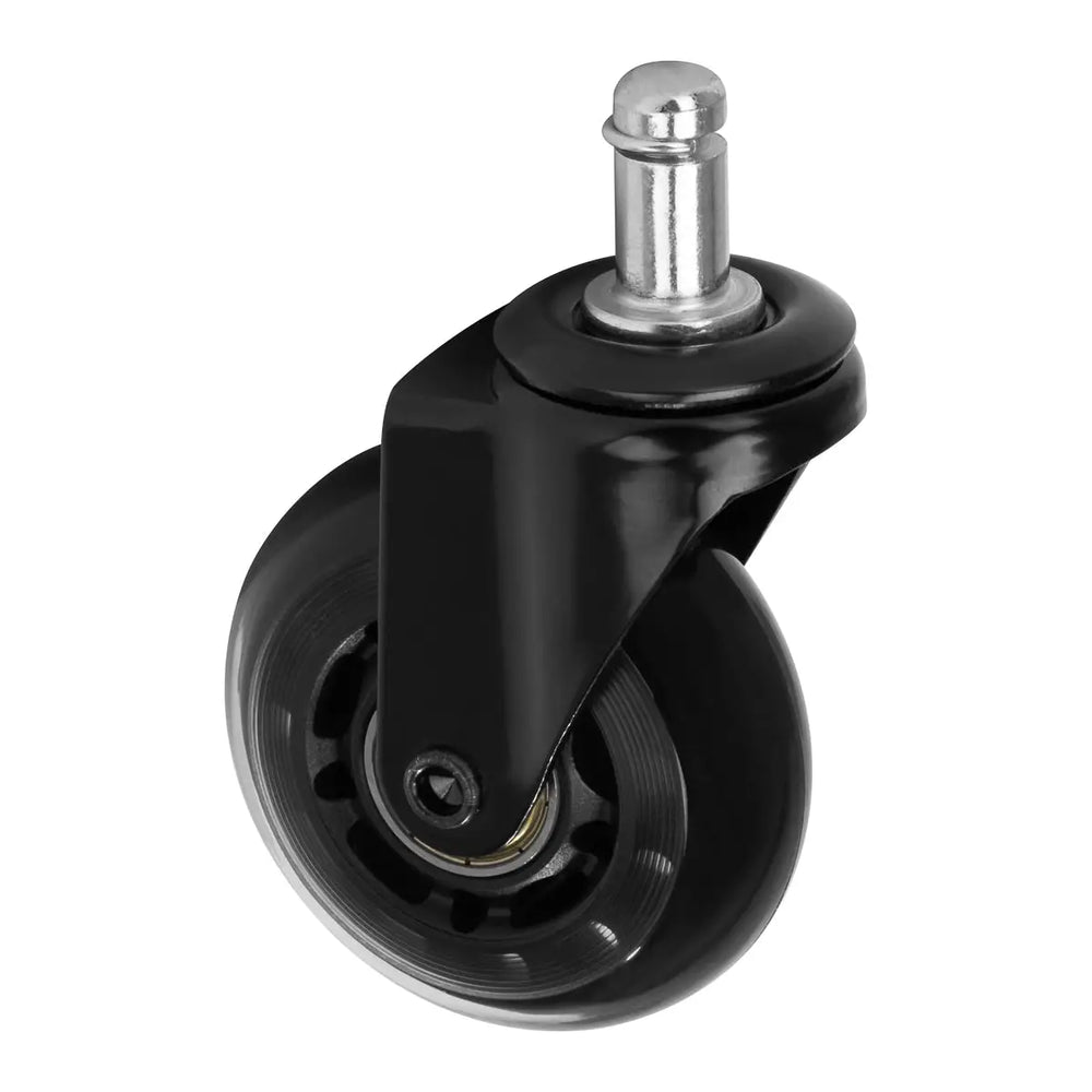 Roll Speed Push-in Hockerrad 5er-Set Schwarz - Push-In Hockerrad